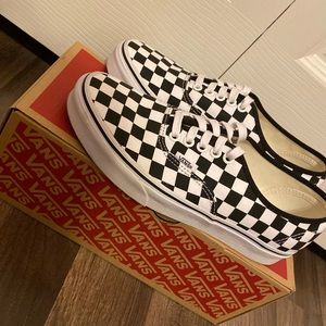 Checkered Vans